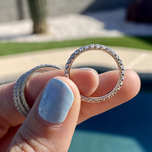 TOVAA Jesse Pavé Band w/ 14k Solid Gold Band (1.60mm)