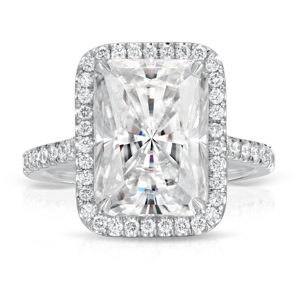 Reese (5.2ct) Radiant Moissanite Engagement Ring – TOVAA
