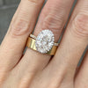 Reese (4.7ct) Oval Moissanite Engagement Ring