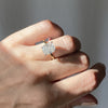 Kate (4.2ct) Cushion Moissanite Engagement Ring-TOVAA