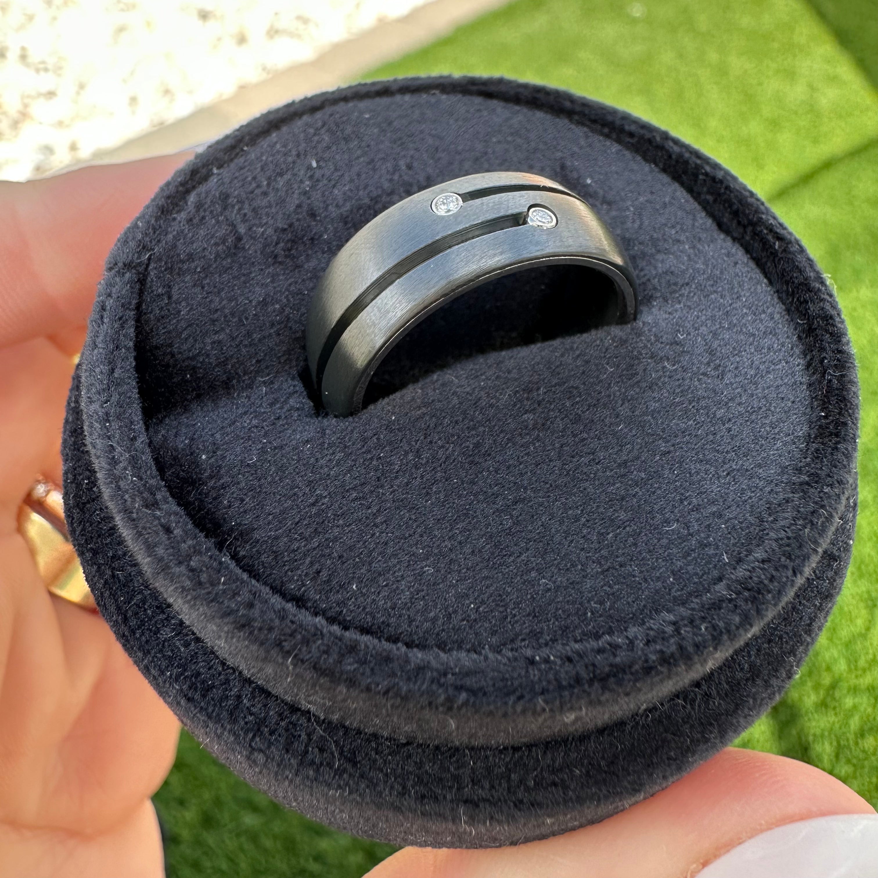 Edwin Men's Wedding Band - TOVAA