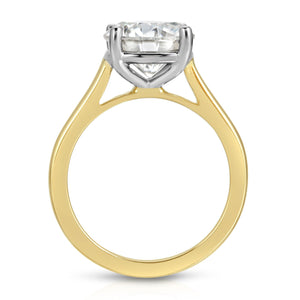 Morgan 3ct Solitaire Moissanite Engagement Ring - TOVAA