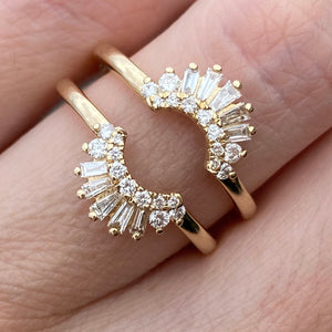 Gabriella Moissanite Ring Guard - TOVAA